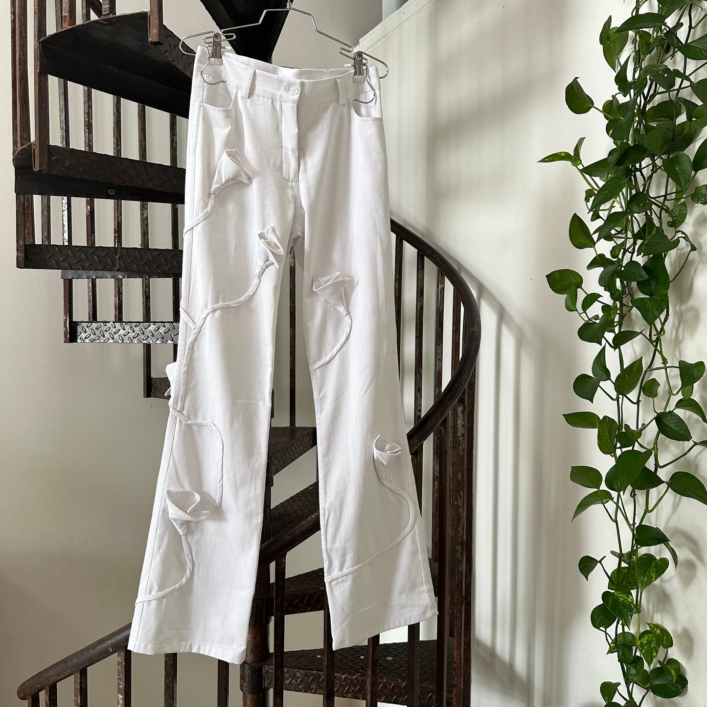 Diego Rivera Pants in White