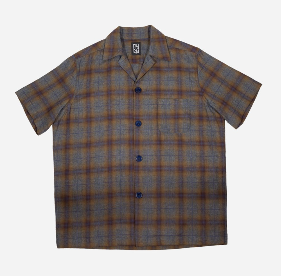 La Tijera Shirt in Plaid Burst