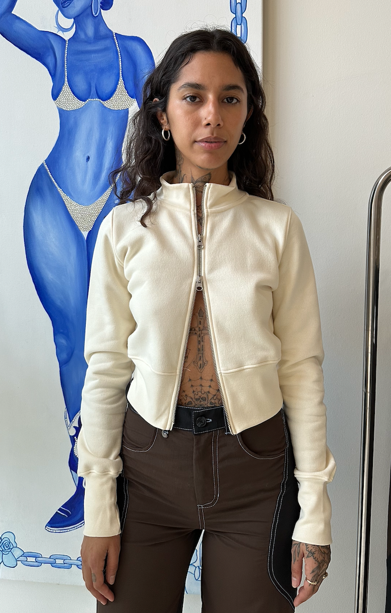 Wynston Sweatshirt in Vanilla