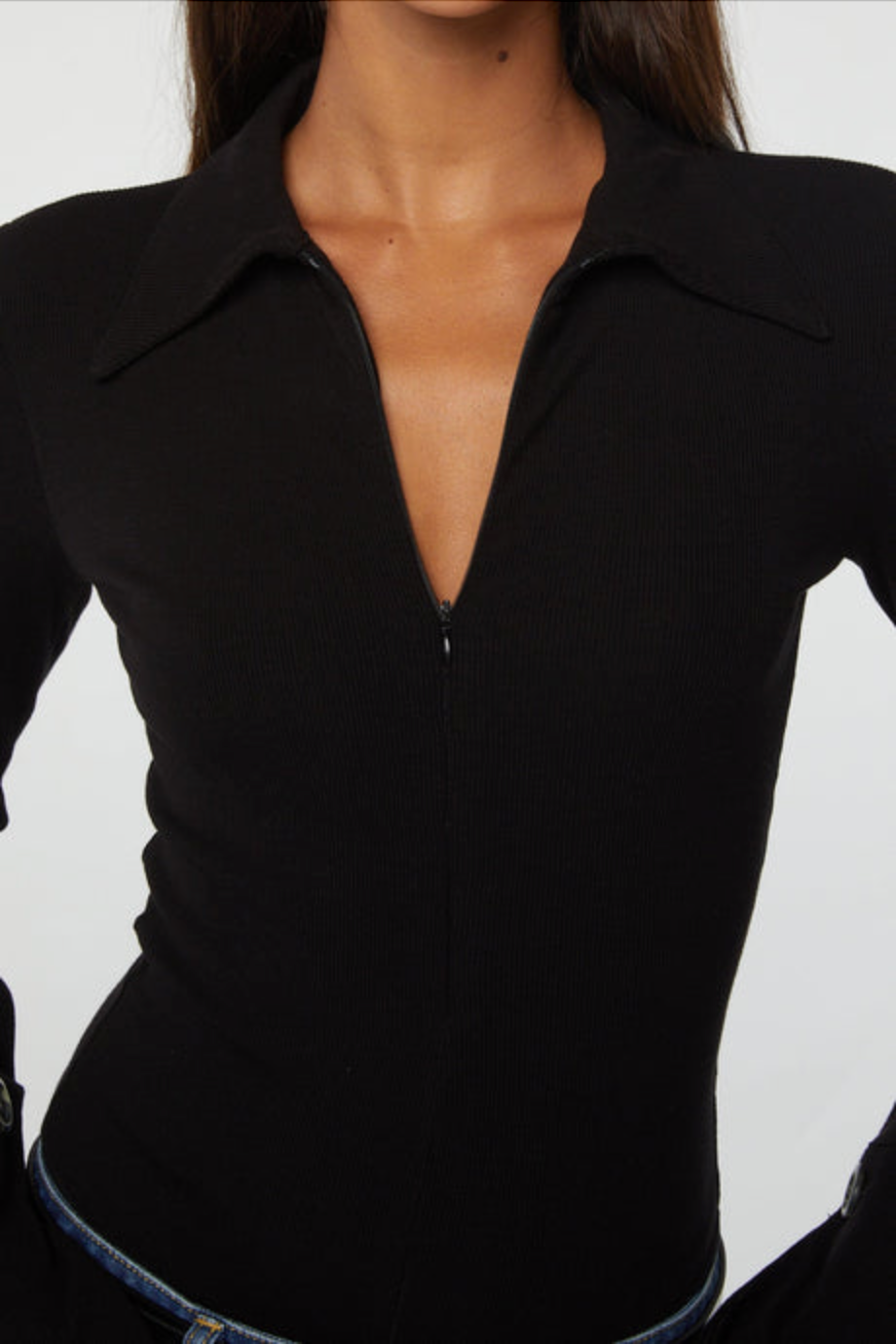 Kili Bodysuit in Black