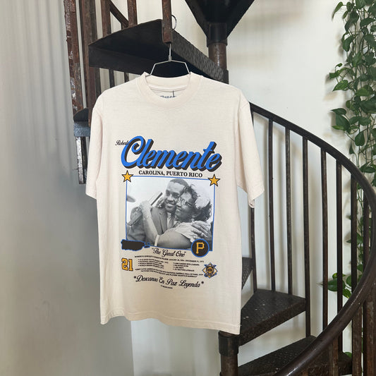 Clemente Tee in Cream