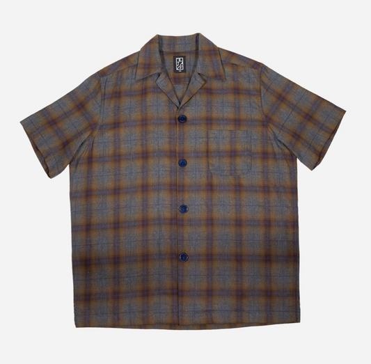 La Tijera Shirt in Plaid Burst