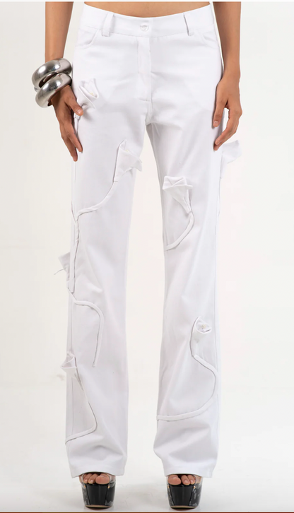 Diego Rivera Pants in White