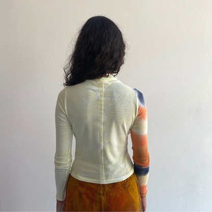 Lapped Baby Turtleneck in Sunstone