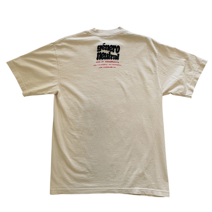GNLA x KOI Support Your Friends Tee in Cream