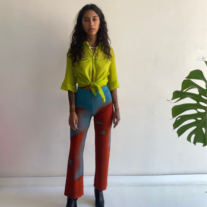 Cheryl Pant in Red