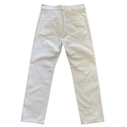 Payasito Gabardine Pants in White + Blue