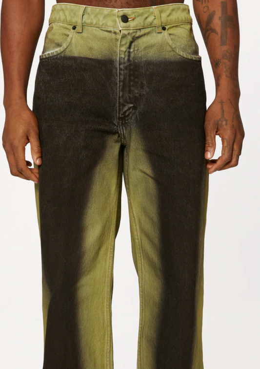 Wide Leg Jean in Slim Spray