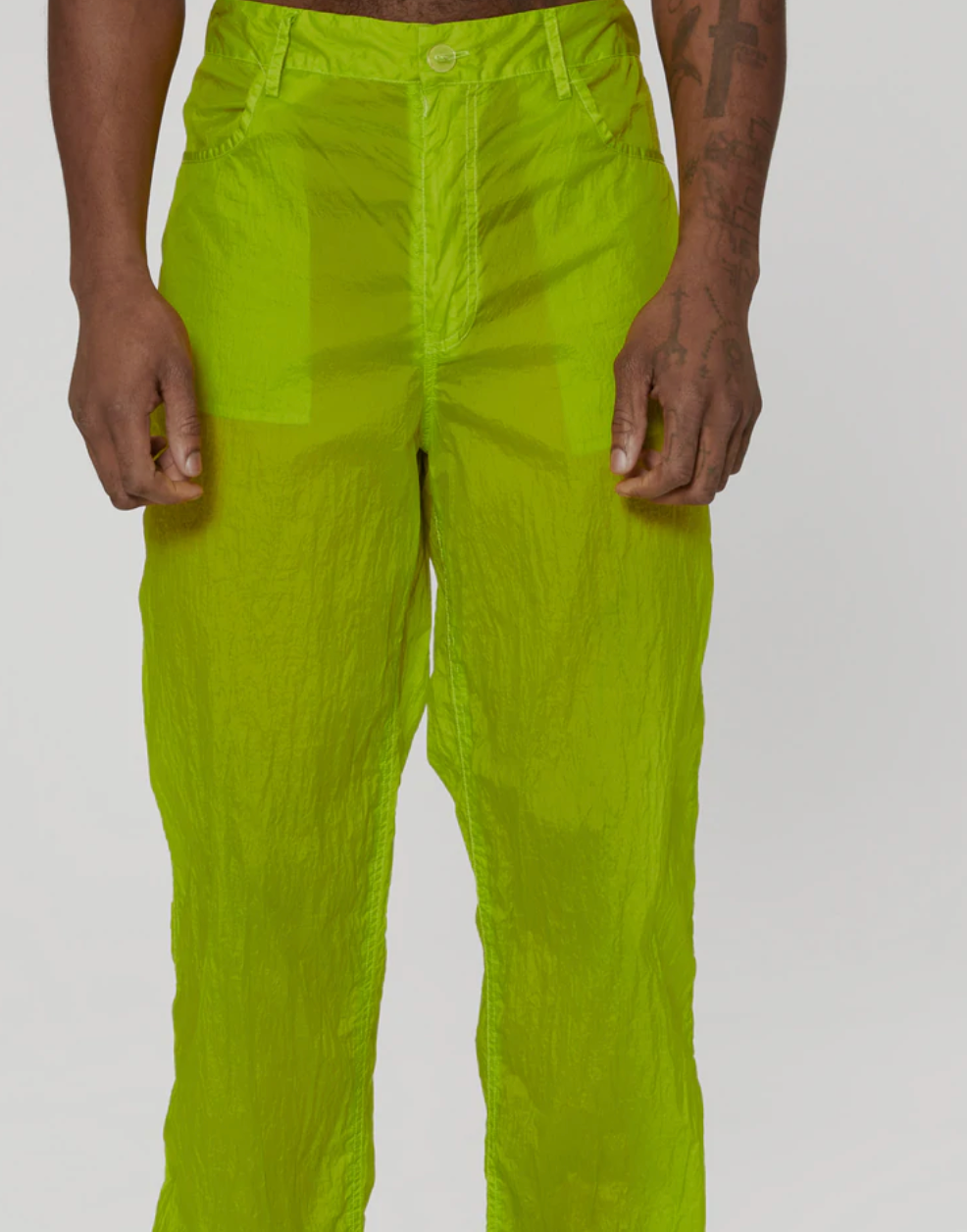 Echo Pant in Chartreuse