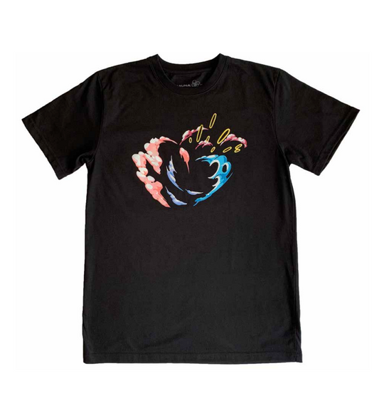 Cloudz 3 Tee in Black