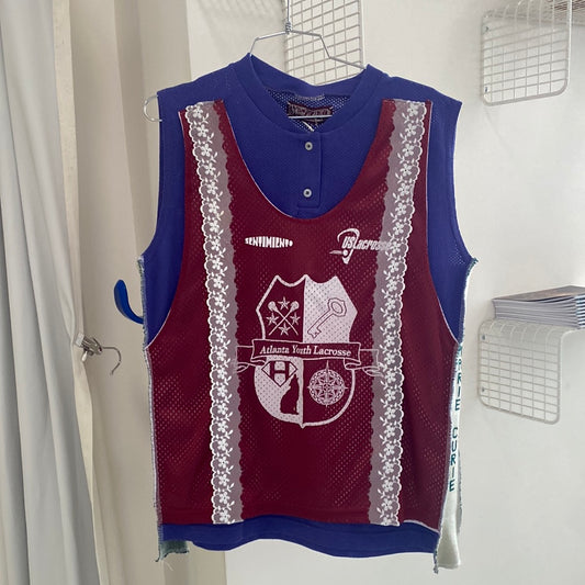 Jersey Polo Top